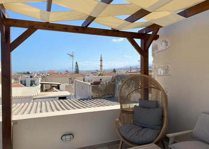 Old Town Loft Heart Of Walk Everywhere Hébergement de vacances Réthymnon